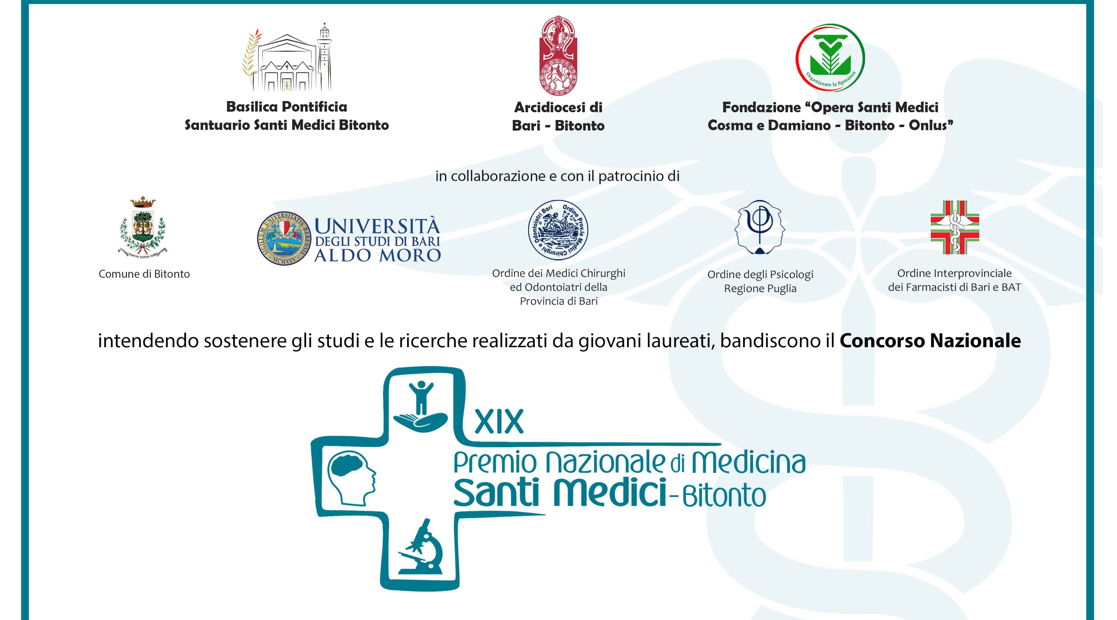 Clicca per accedere all'articolo XIX Premio Nazionale di Medicina Santi Medici