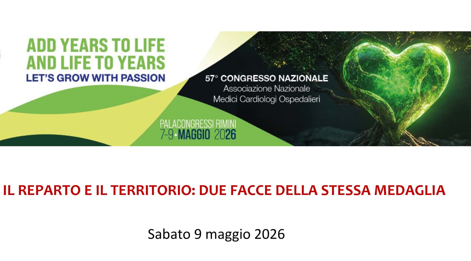 Clicca per accedere all'articolo Il reparto e il territorio: due facce della stessa medaglia